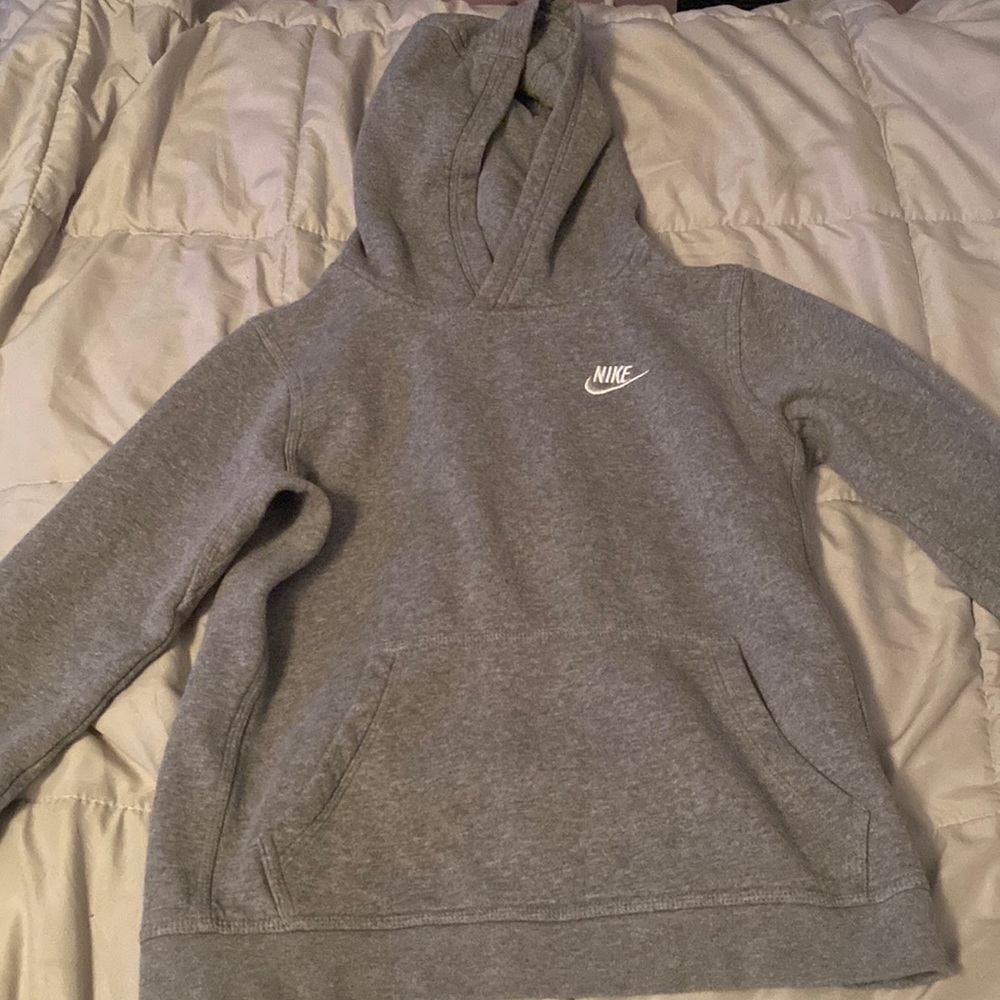 Grey Nike hoodie